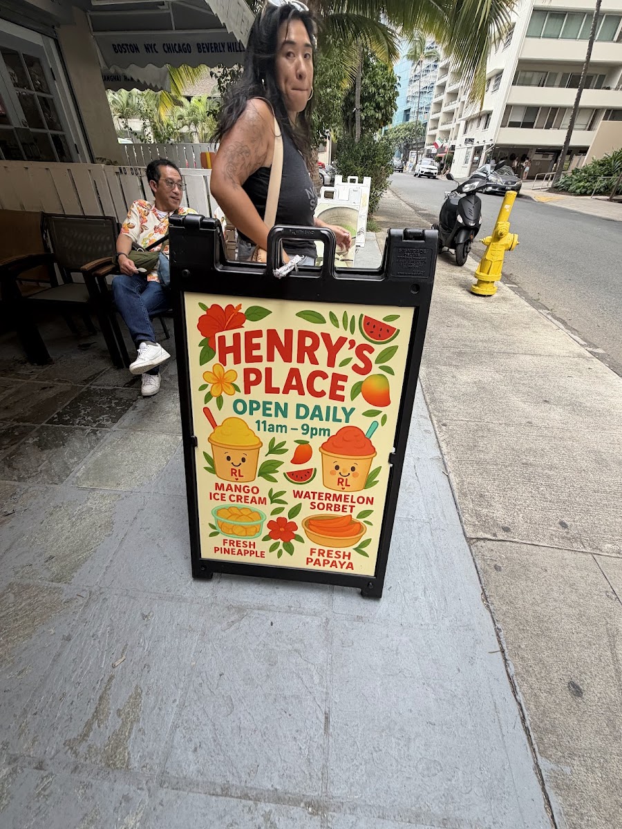 Henry's Place Menu - Image 4