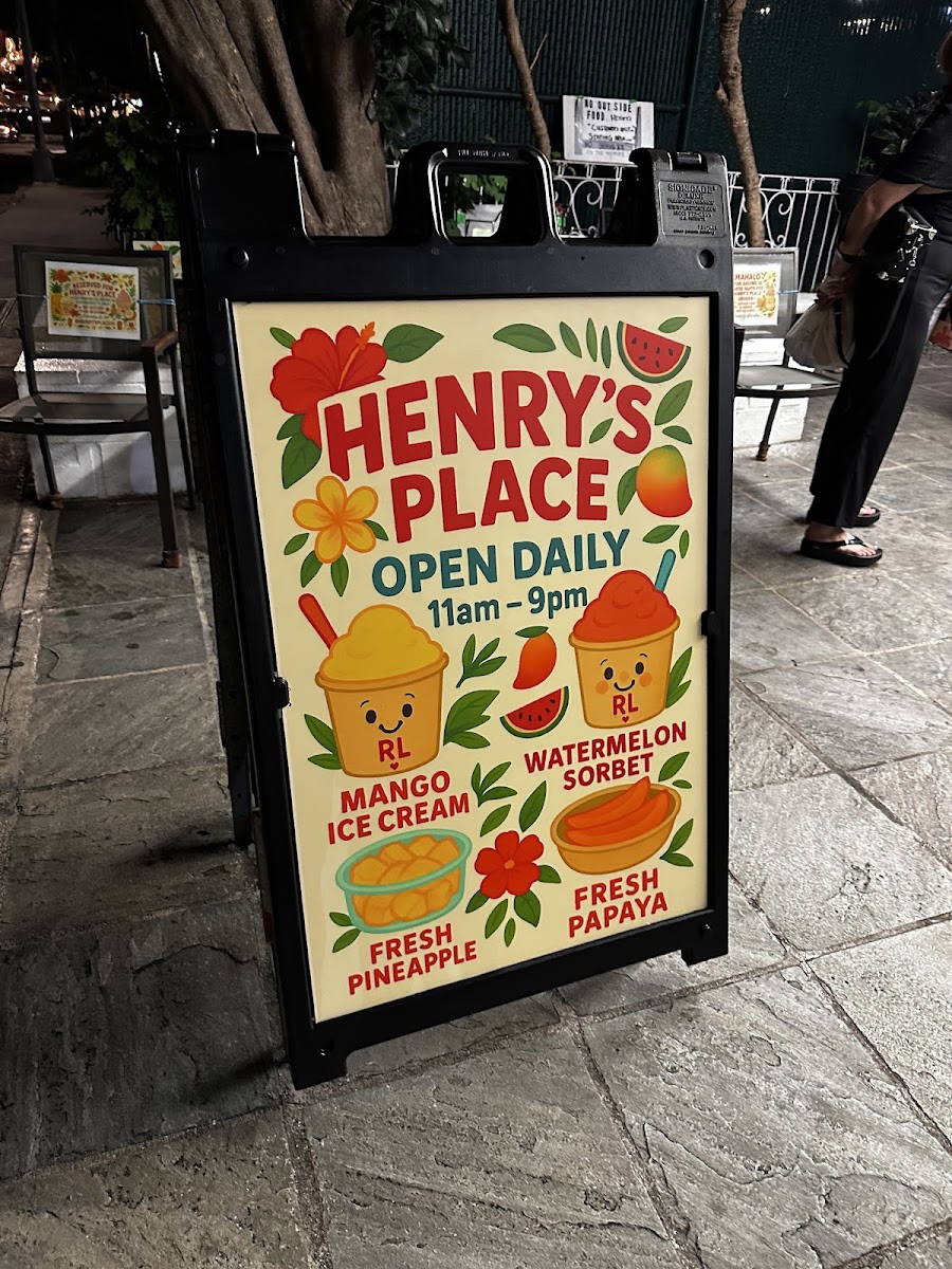 Henry's Place Menu - Image 6